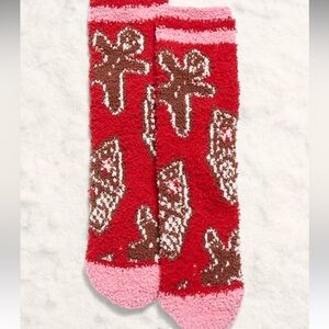 Cozy Gingerbread Socks
